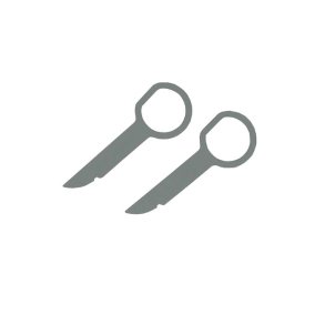 Connects2 CT22AU01 radio demonteringsnycklar vag