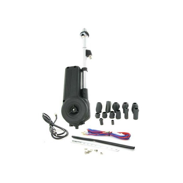 Universal teleskopisk motorantenn