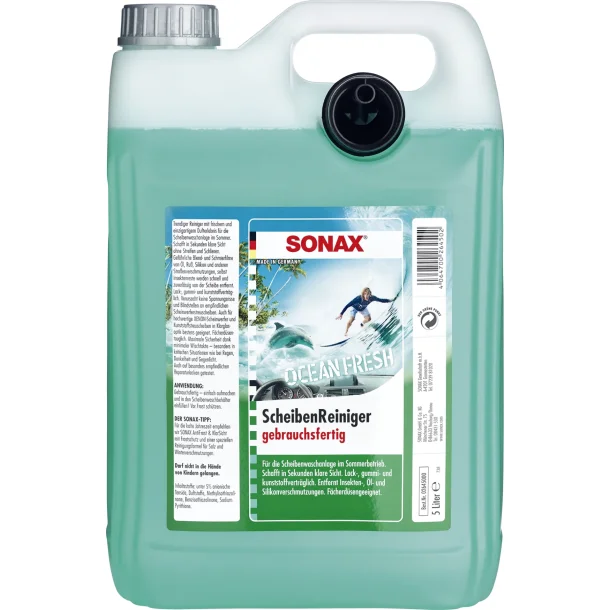 SONAX sommersprinklervske OCEAN FRESH 5L