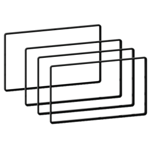 ACV 2-DIN distansramar 3x5+1x2,5mm