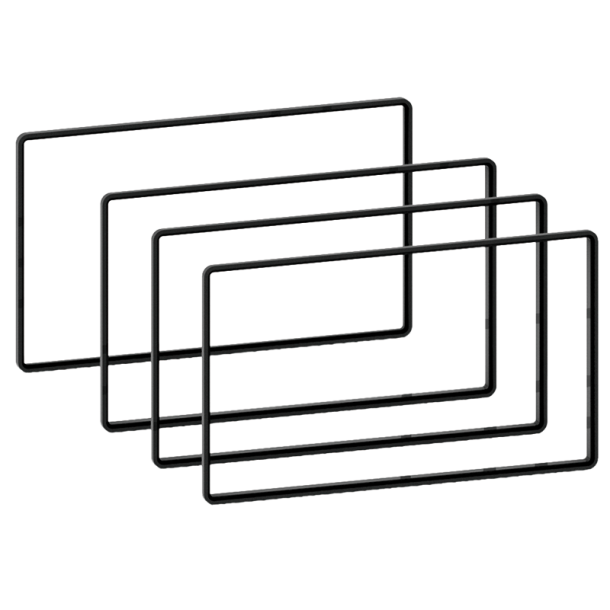 ACV 2-DIN afstandsrammer 3x5+1x2,5mm