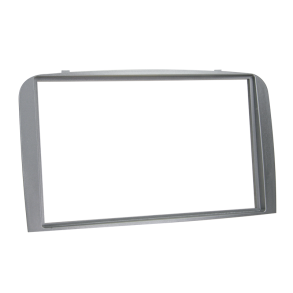 Radioramme 2-DIN alfa 147/GT 05-> sølv