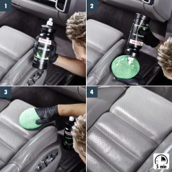 SONAX Profiline L&aelig;derpleje 1L