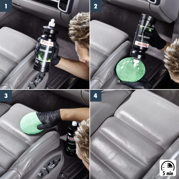 SONAX Profiline L&aelig;derpleje 1L