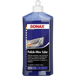 SONAX polish med voks bl&aring; 250 ml.