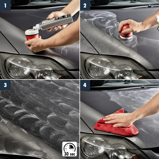 SONAX polish med voks s&oslash;lv/gr&aring; 250 ml.