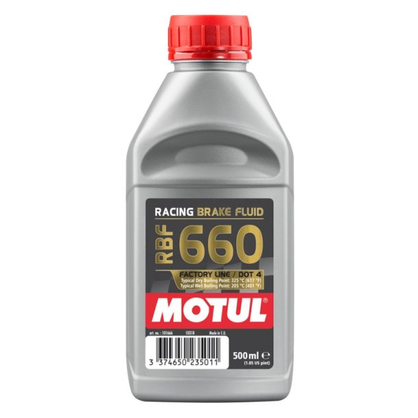 BREMSEVSKE MOTUL DOT4 500ML RBF660 RACING 