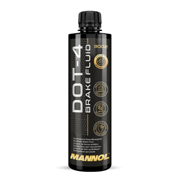Mannol bromsvtska DOT 4 - 0.45L