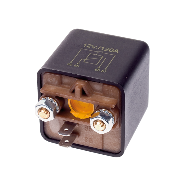 Hj&auml;lprel&auml; 12v / 120 amp