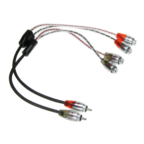 Y-phono kabel 2 hane -> 4 hona exklusivt