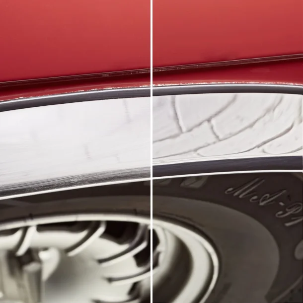 Reng&oslash;ringspasta krom- og aluminiumsoverflader 75 m