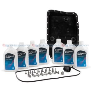 Delesæt olieskift-automatgearkasse6HP19 ZF