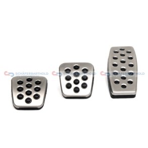 Pedalbelægningsæt rustfristål OPEL OE