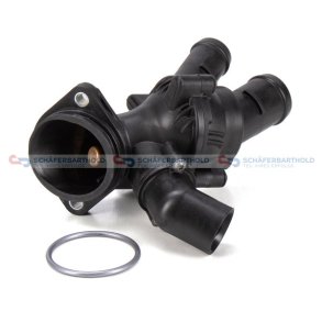 Termostat kølemiddel 87C|med pakning VW OE