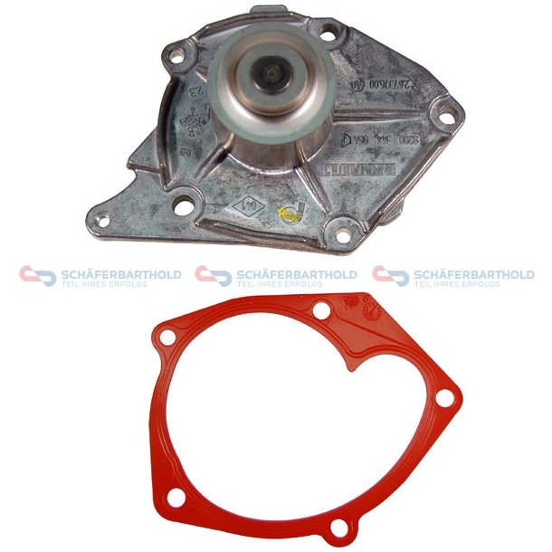 Vattenpump motorkylning med packning RENAULT OE