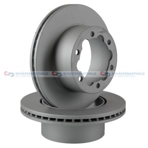 Bremseskive Bagaksel|Ø-303mm ZIMMERMANN