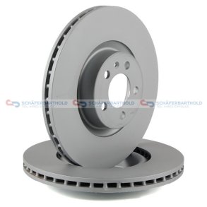 Bremseskive foraksel|Ø-312mm ZIMMERMANN