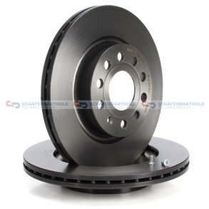 Bremseskive foraksel|Ø-280mm BREMBO