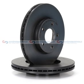 Bremseskive foraksel|Ø-278mm BREMBO