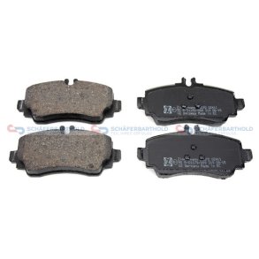 Bremseklodser foraksel|17mm|WVA:23070 ZIMMERMANN