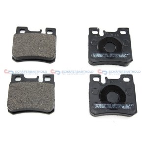 Bremseklodser Bagaksel|15mm|WVA:21197 ZIMMERMANN