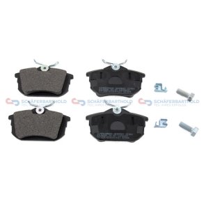 Bremseklodser Bagaksel|17mm|WVA:21861 ZIMMERMANN