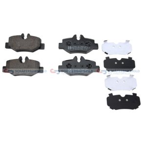 Bremseklodser Bagaksel|18mm|WVA:24008|ZIMMERMANN