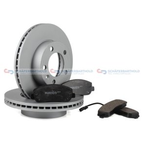 Bremsesæt skivebremser ZIMMERMANN