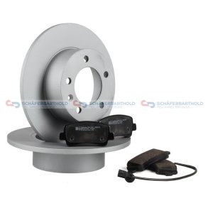 Bremsesæt skivebremser ZIMMERMANN