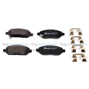 Bremseklodser 18mm|WVA:22326|med Zubehr BREMBO