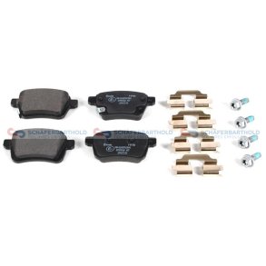 Bremseklodser 17mm|WVA:22220|med Zubehr BREMBO