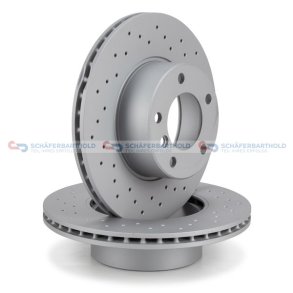 BremseskiveSport foraksel|Ø-296mm ZIMMERMANN