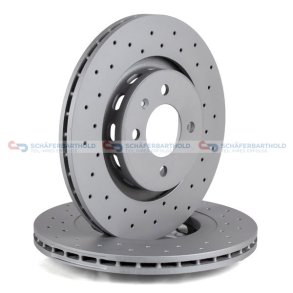 BremseskiveSport foraksel|Ø-280mm ZIMMERMANN