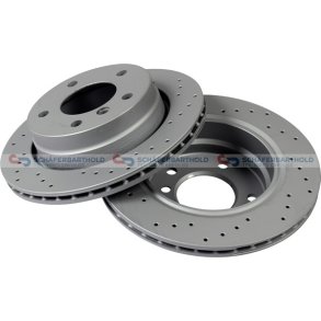 BremseskiveSport Bagaksel|Ø-276mm ZIMMERMANN