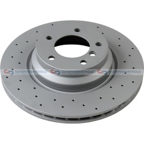 BremseskiveSport foraksel|Ø-330mm ZIMMERMANN