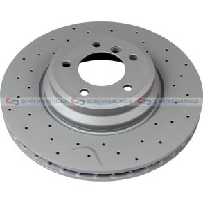 BremseskiveSport foraksel|Ø-348mm ZIMMERMANN