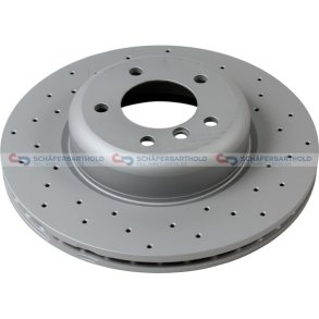 BremseskiveSport foraksel|Ø-338mm ZIMMERMANN