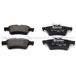 Bremseklodser 17mm|WVA:24137 23482 BREMBO