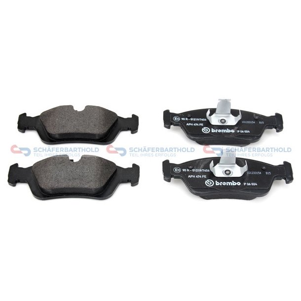 Bremseklodser 18mm|WVA:23287 23288 BREMBO