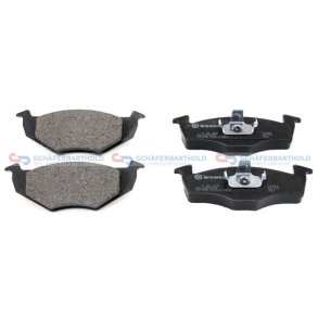 Bremseklodser 17mm|WVA:21866 21868 BREMBO