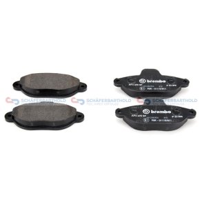 Bremseklodser 17mm|WVA:21436 BREMBO