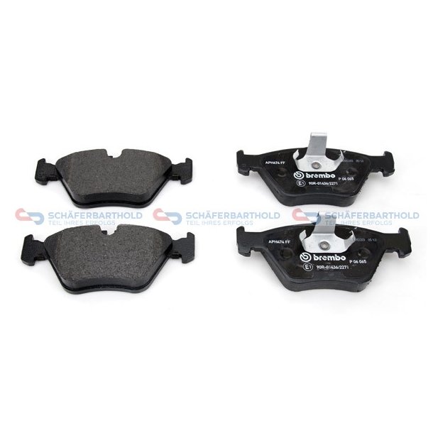 Bremseklodser 20mm|WVA:21990 21677 BREMBO