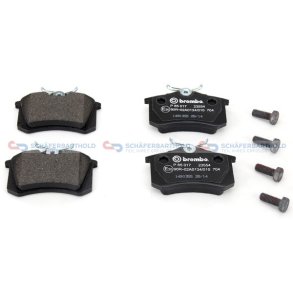 Bremseklodser 15mm|WVA:20961 23554 BREMBO