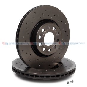 Bremseskive foraksel|Ø-312mm BREMBO