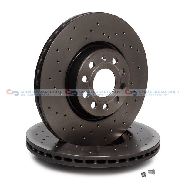 Bremseskive foraksel|-312mm BREMBO