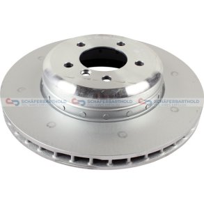 Bremseskive foraksel|Ø-348mm BMW OE