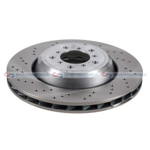 Bremseskive foraksel venstre|Ø-360mm BMW OE