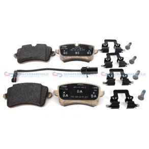 Bremseklodser Bagaksel|WVA:25214 AUDI