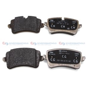 Bremseklodser Bagaksel|WVA:25214 AUDI