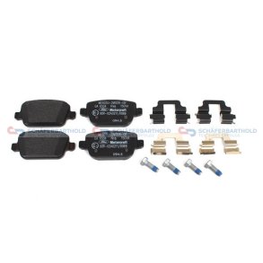 Bremseklodser Motorcraft BagakselWVA:24537 FORD OE